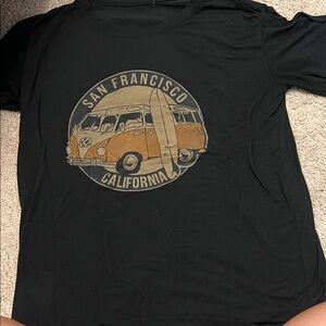 Black San Francisco Graphic Tee